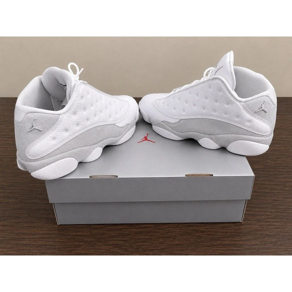 Jordan Air Jordan 13 Retro Low Pure Money 310810-100 White/Metallic Silver